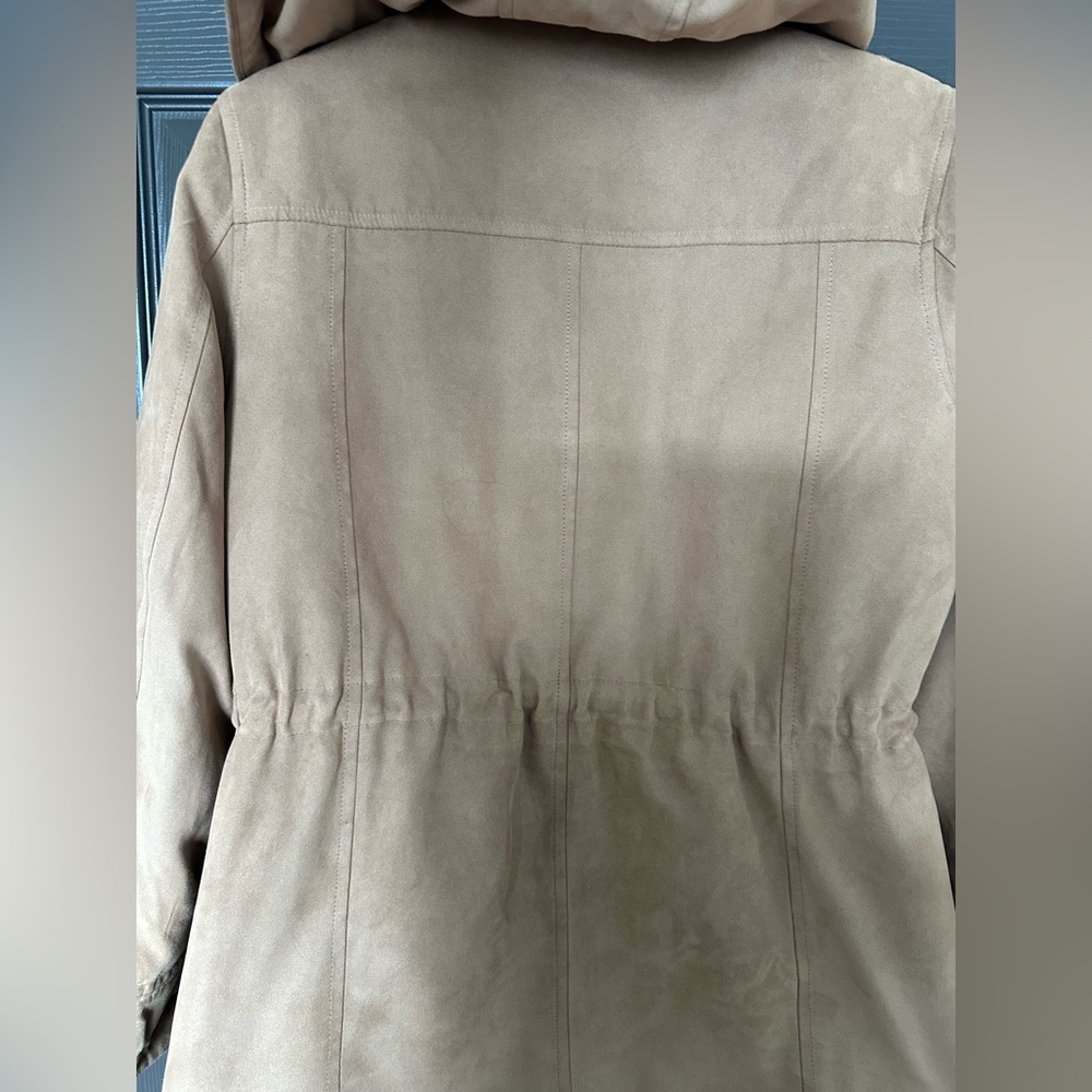 London Fog Tan/Camel Coat – Size Small - Picture 3 of 7